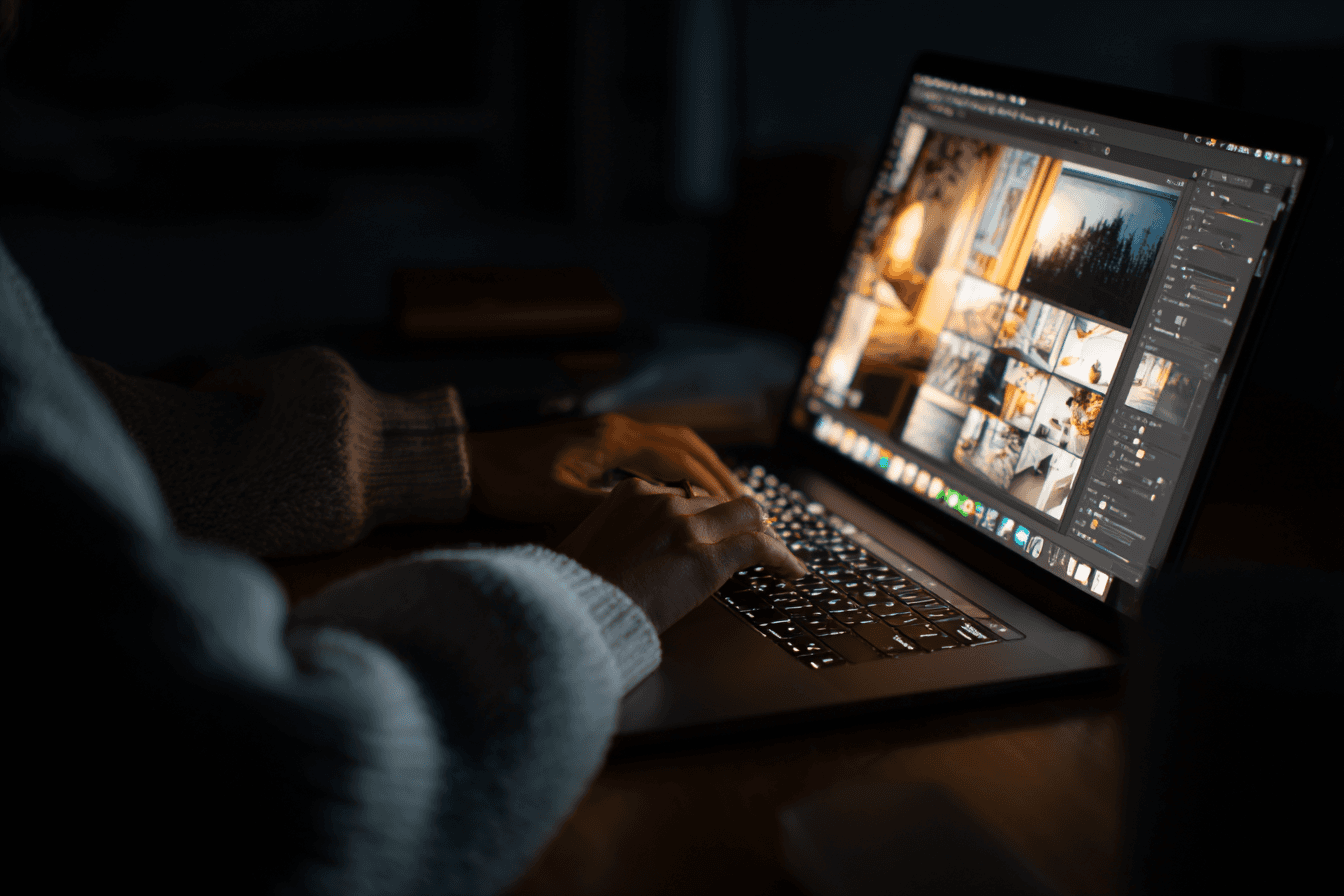 Asian woman enjoying sun outside
