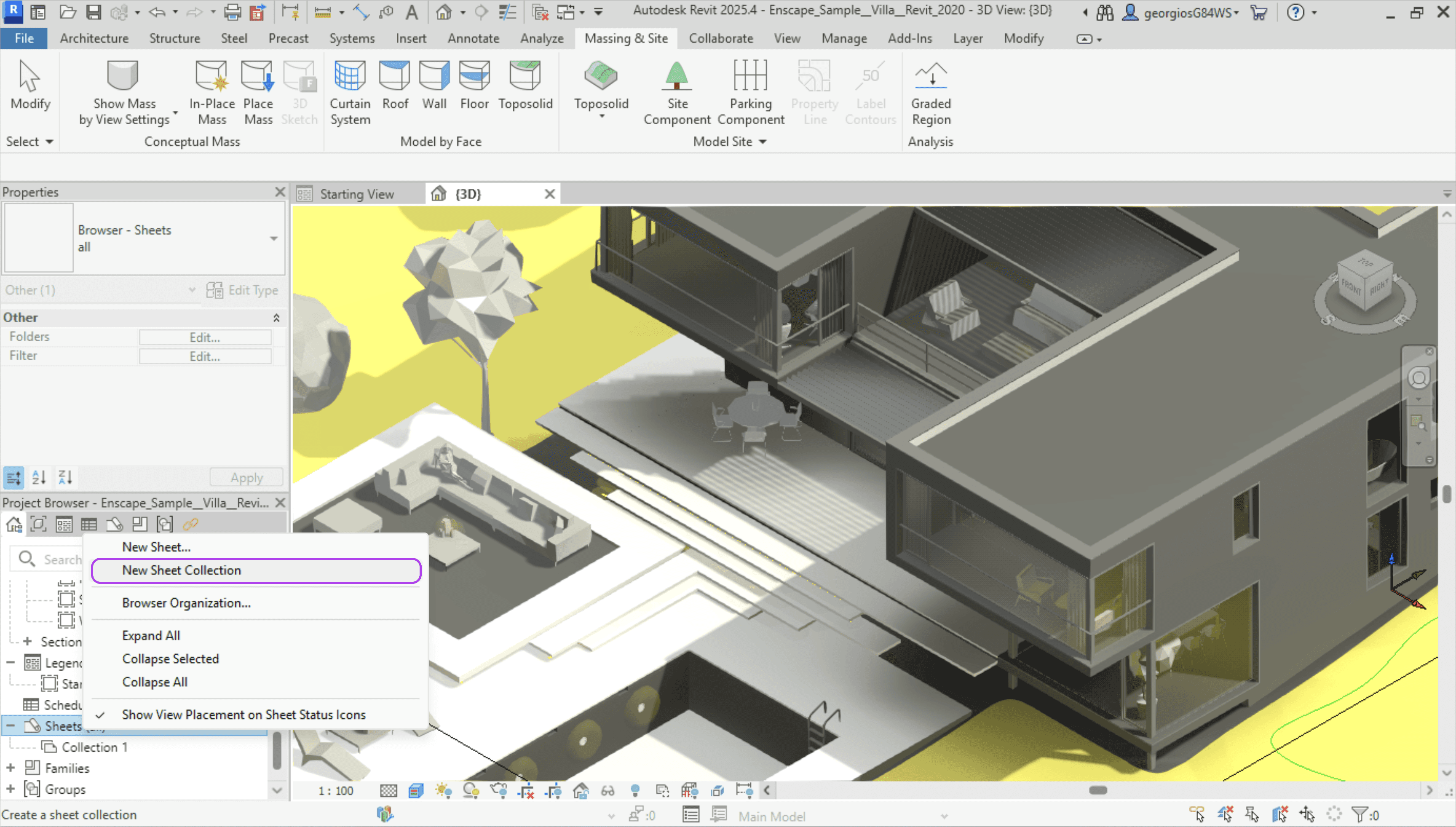 Revit Sheet Collections 2025