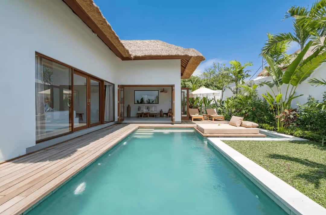 Modern tropical villa with a private pool at Nyanyi, presented by your expert local real estate agent.