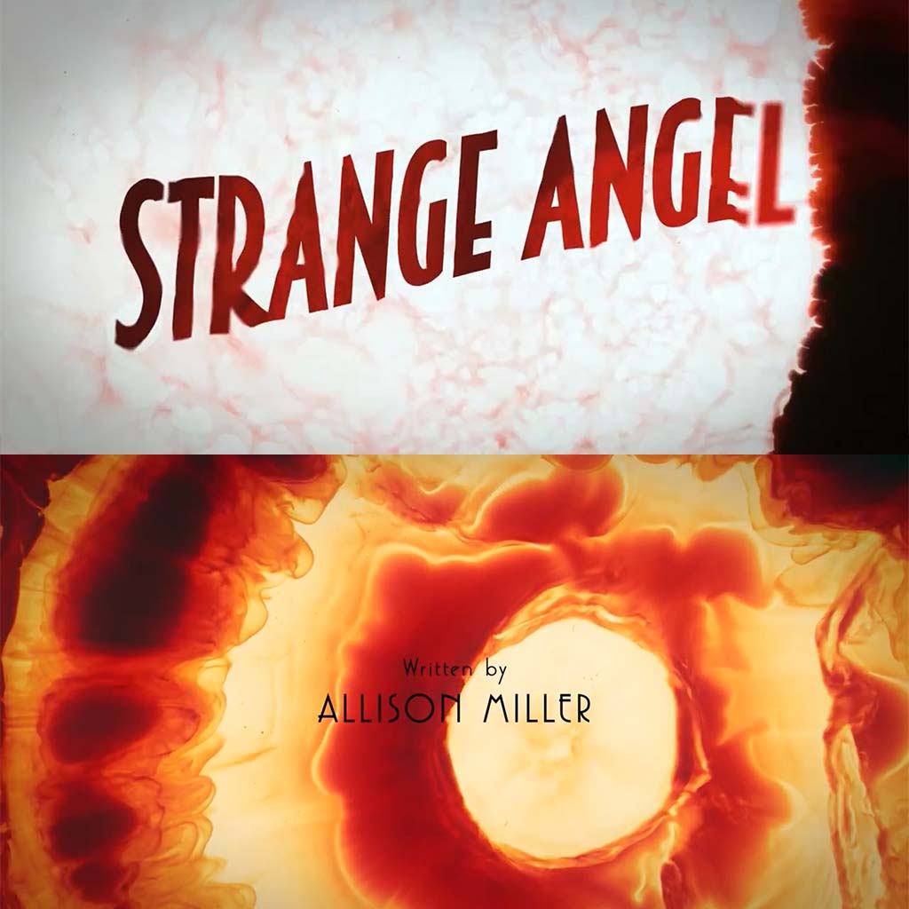 strange angel title sequence