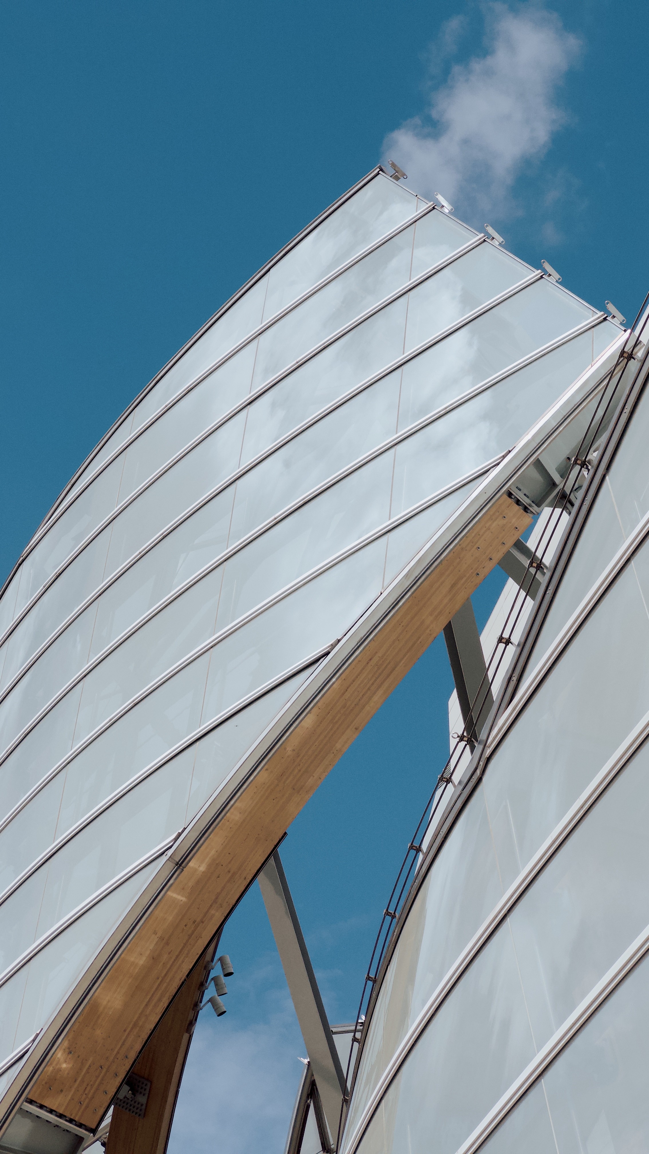 Louis Vuitton Foundation in Paris by Frank Gehry in Paris