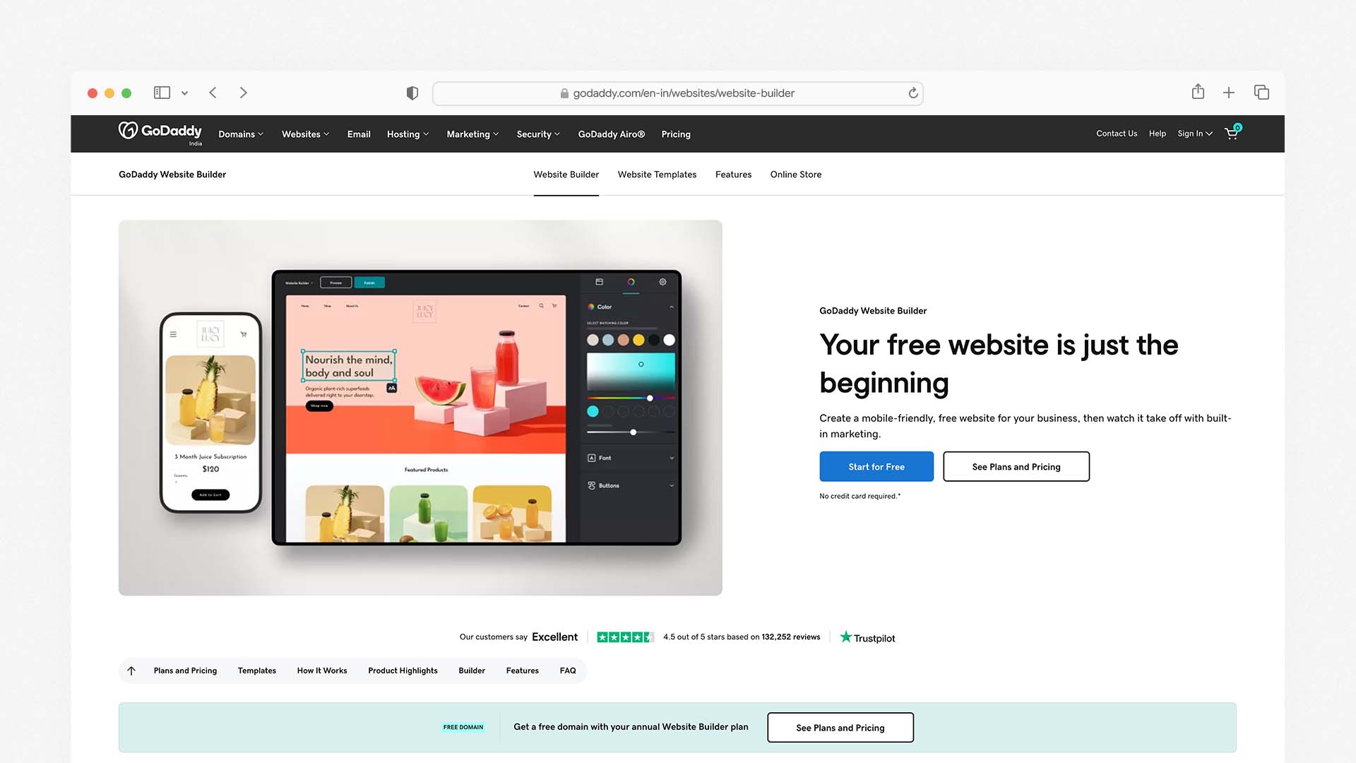 GoDaddy — Best for the Fastest Launch With Zero Learning Curve