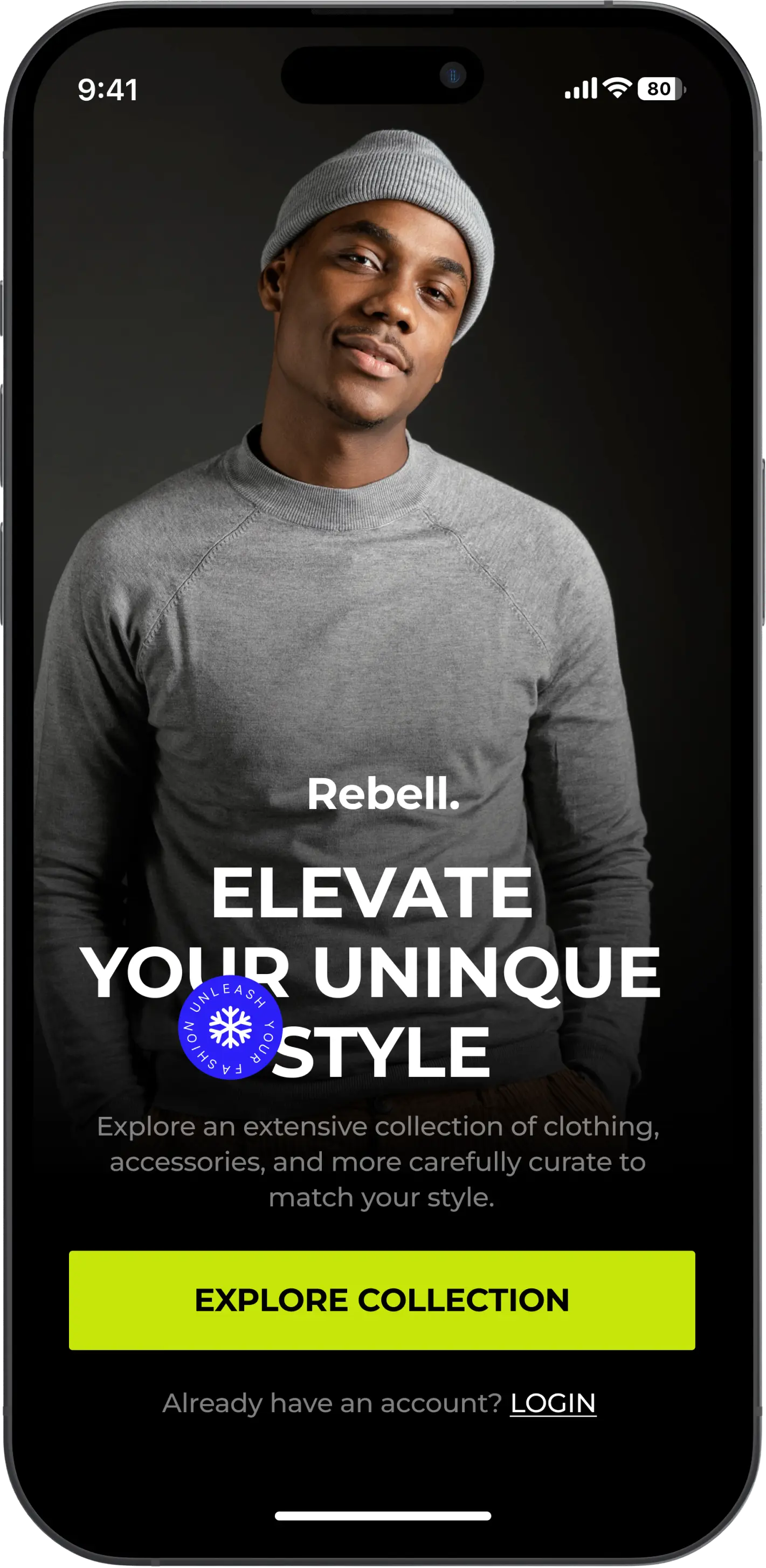 Shopping App Splash Screen