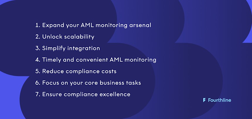 7 benefits from Fourthline's continuous AML monitoring solution