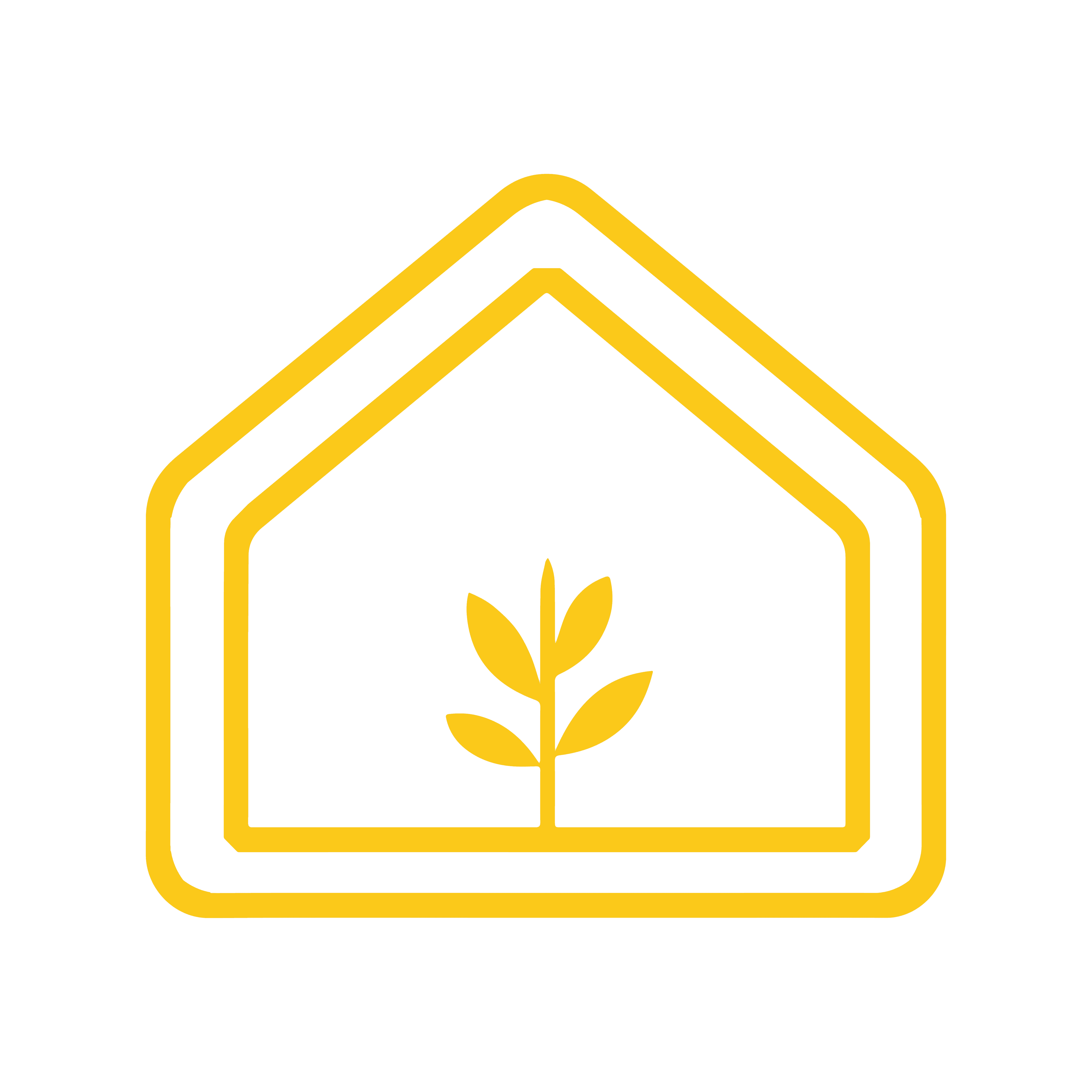 Yellow greenhouse icon representing sustainable indoor farming at Kentucky Fresh Harvest