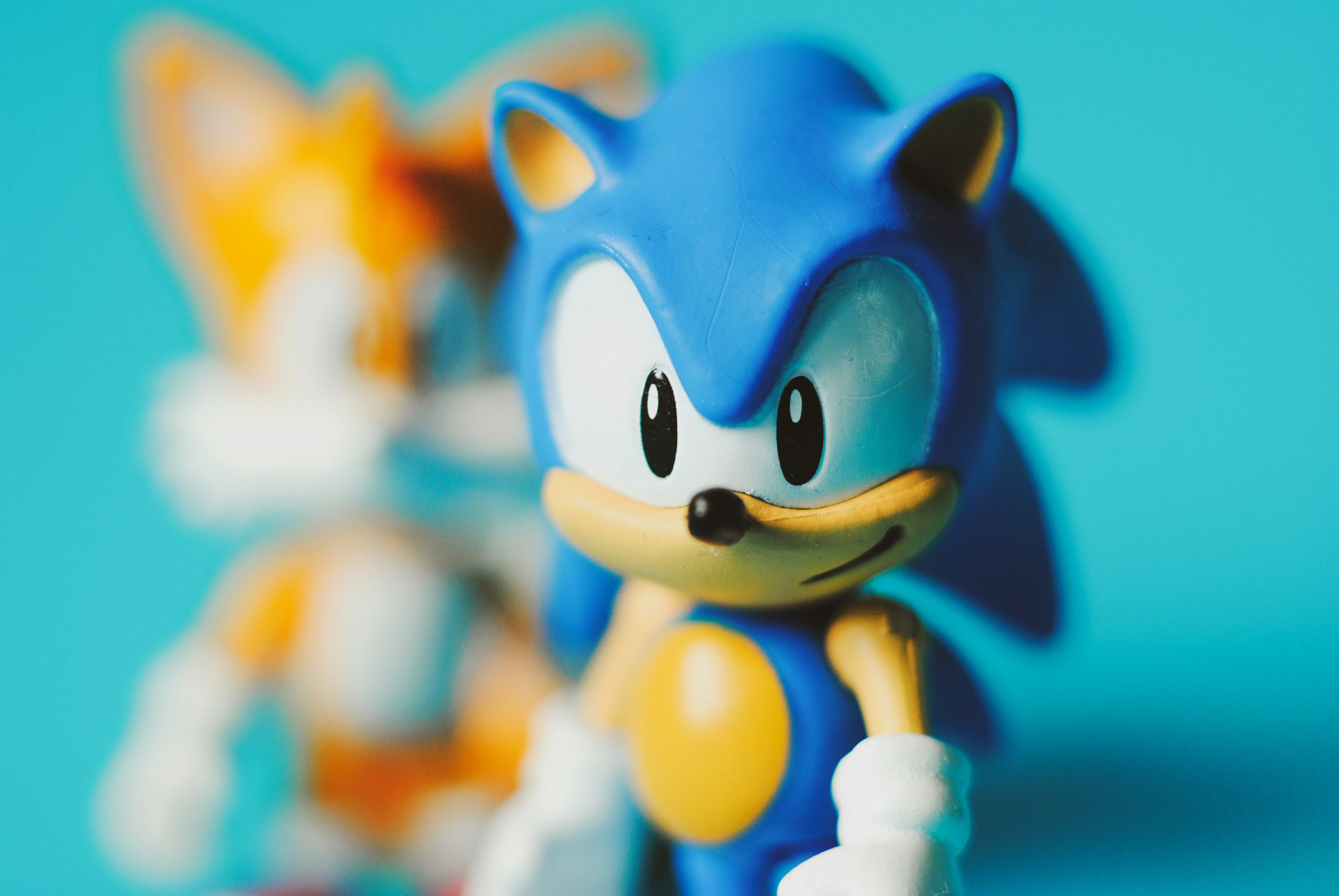 sonic smiling