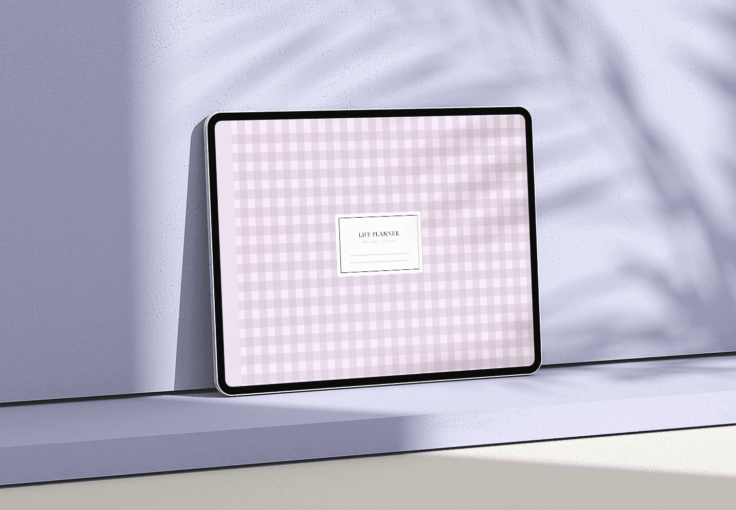 ipad aesthetic minimalist digital planner