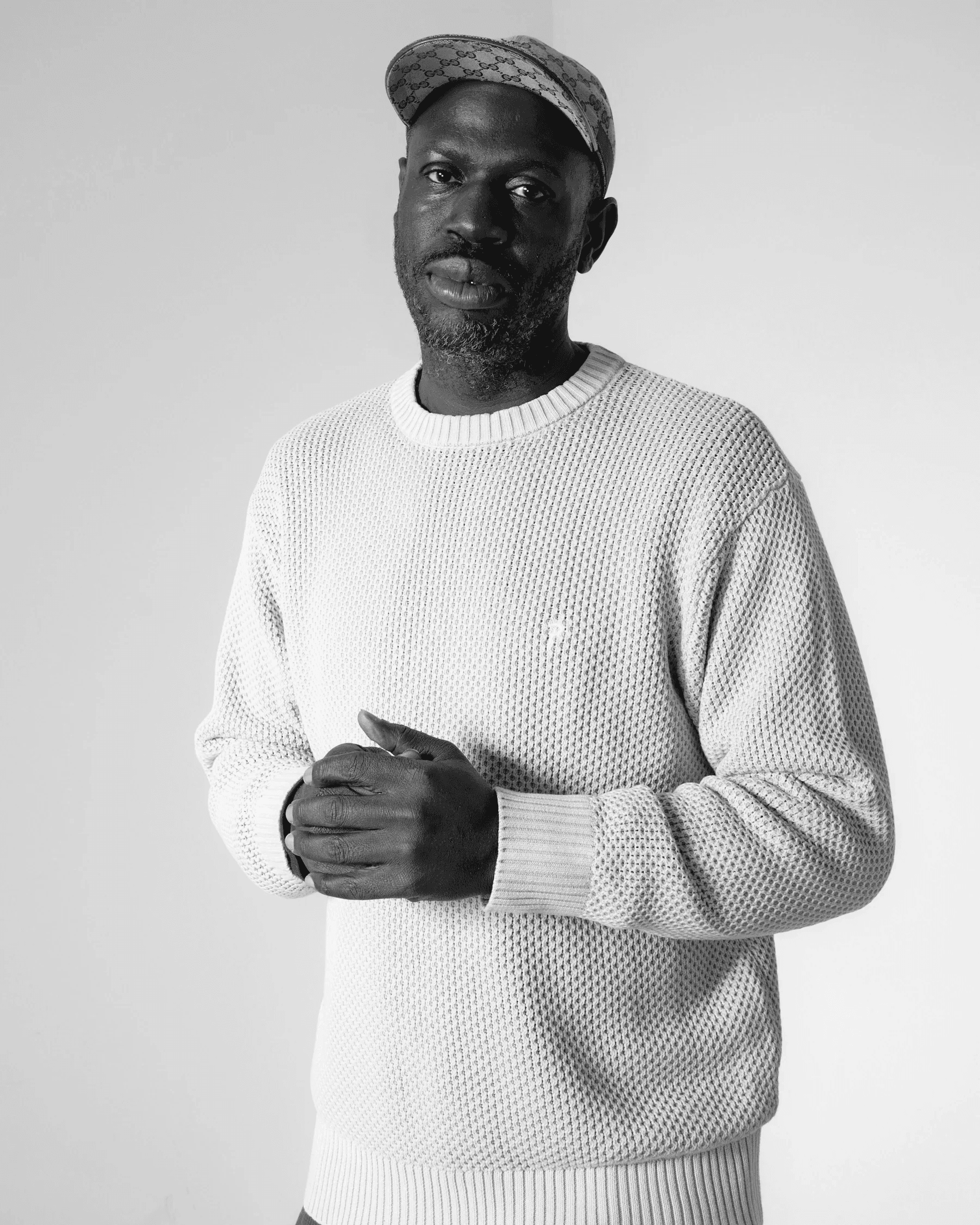 woman looking at camera