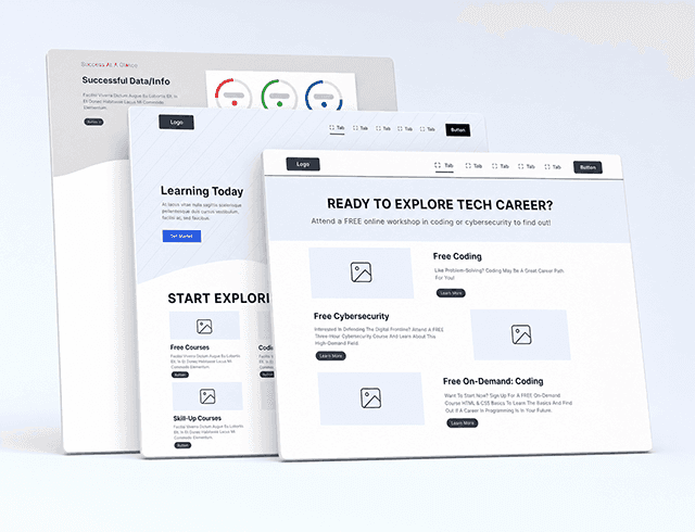Wireframing for EFA Website