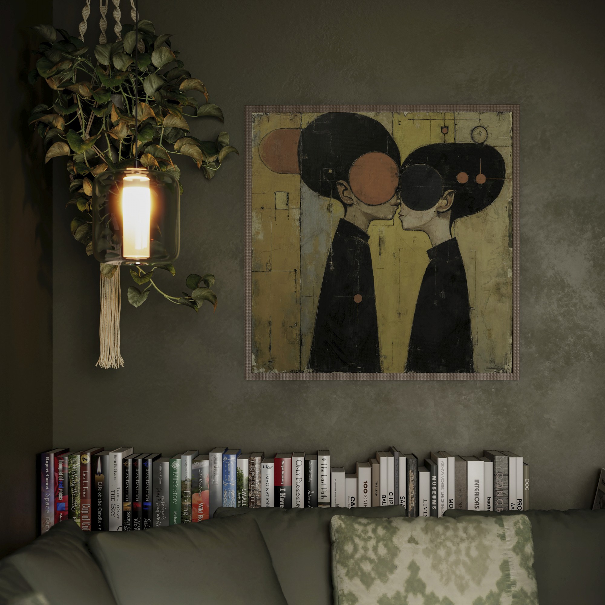 Green Room still CGi created using 3ds max, V-Ray, iToo software forest pack & Adobe Photoshop