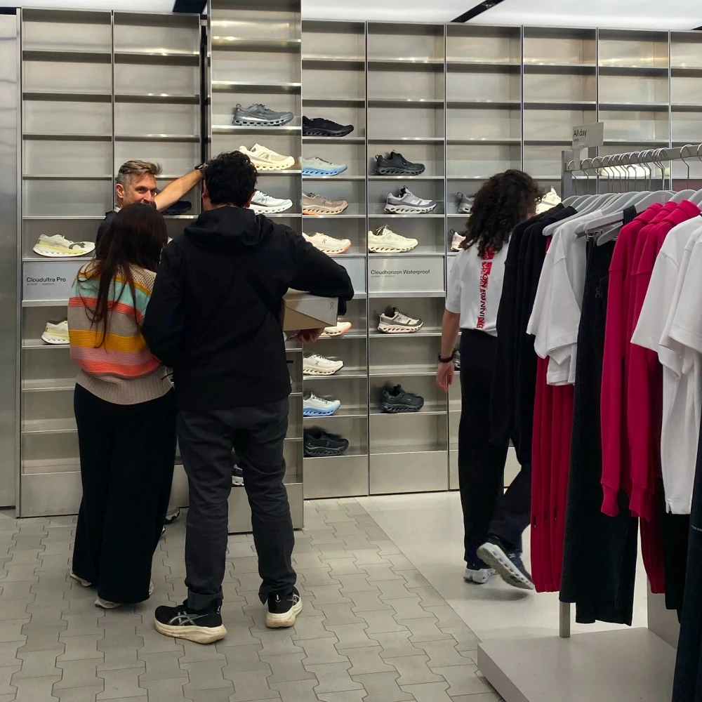 in store shopping