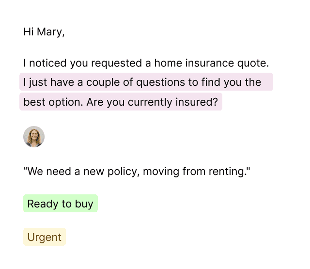 Personalized outreach product image