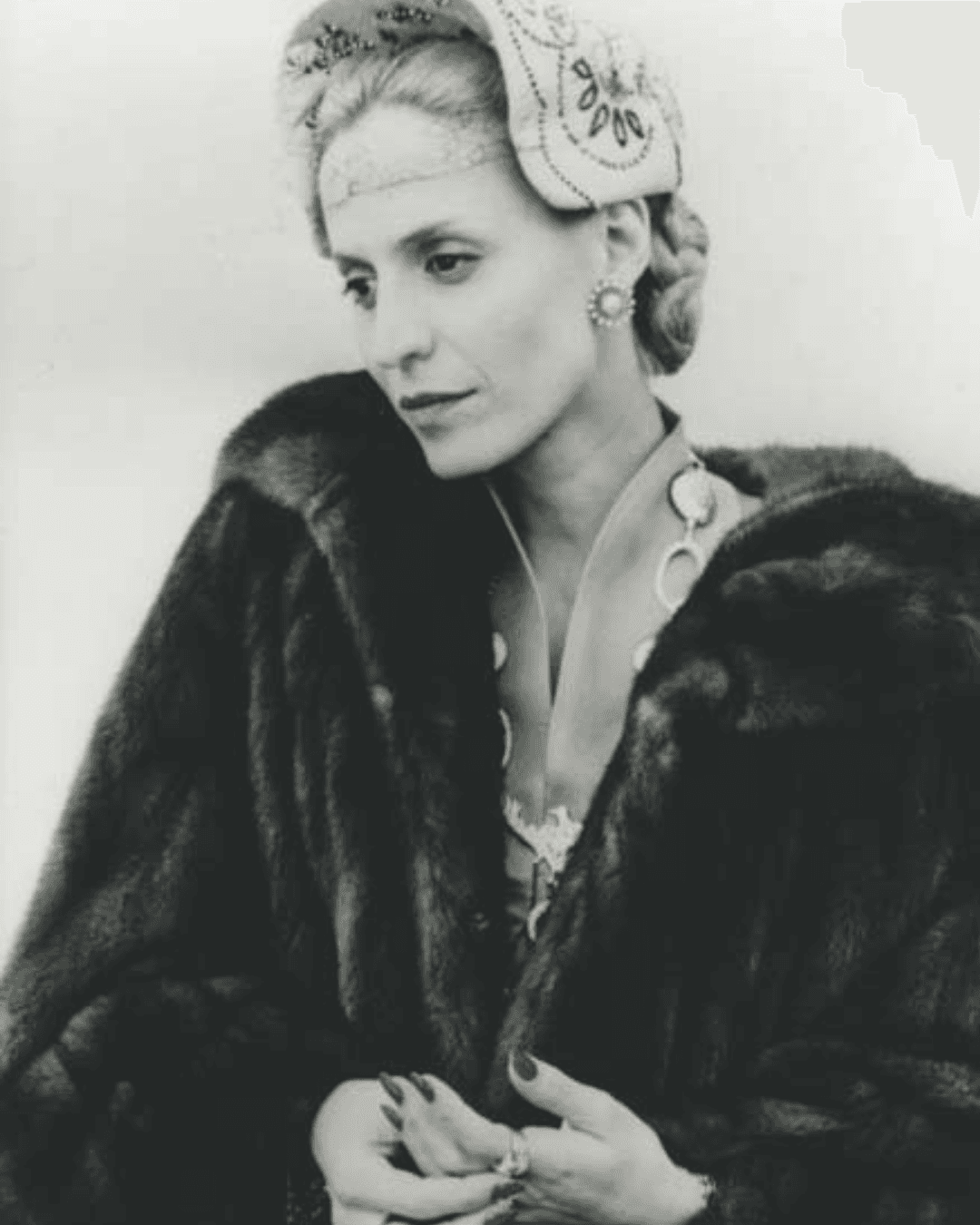 Evita Perón, wife of Juan Domingo Perón, military man and president of Argentina. 