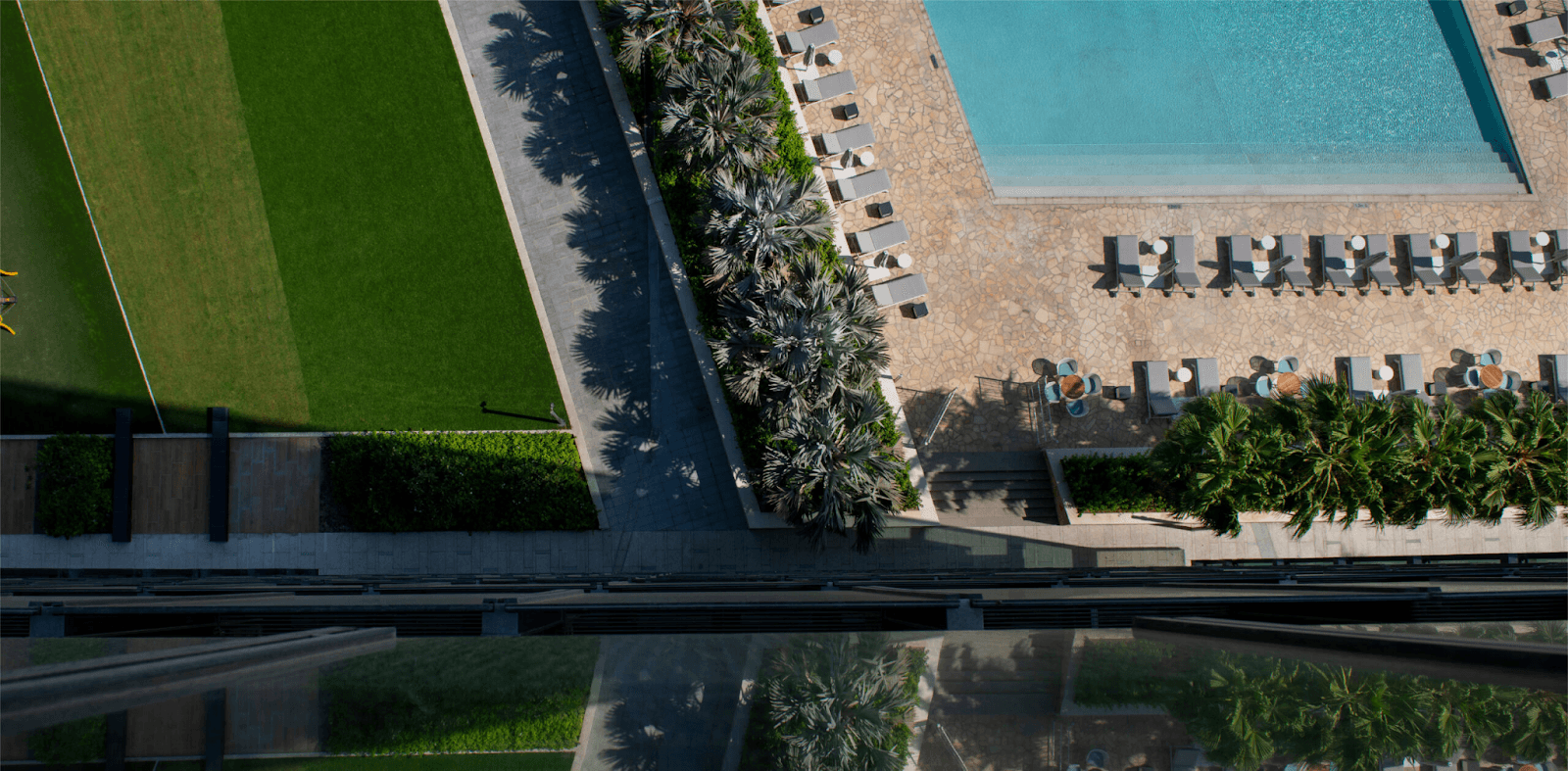 The infinity pool at The Link in One Za’abeel.&nbsp;