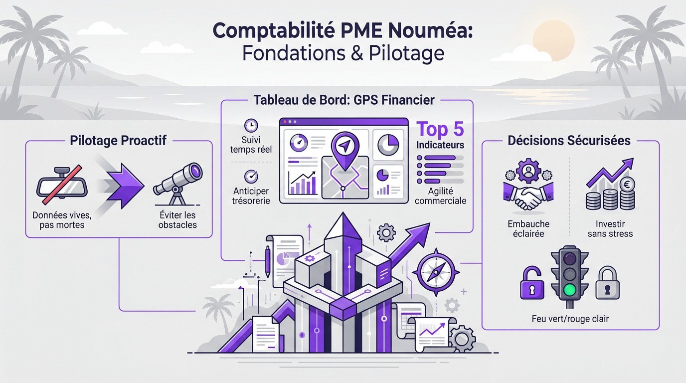 Gestion comptable et pilotage financier pour PME à Nouméa