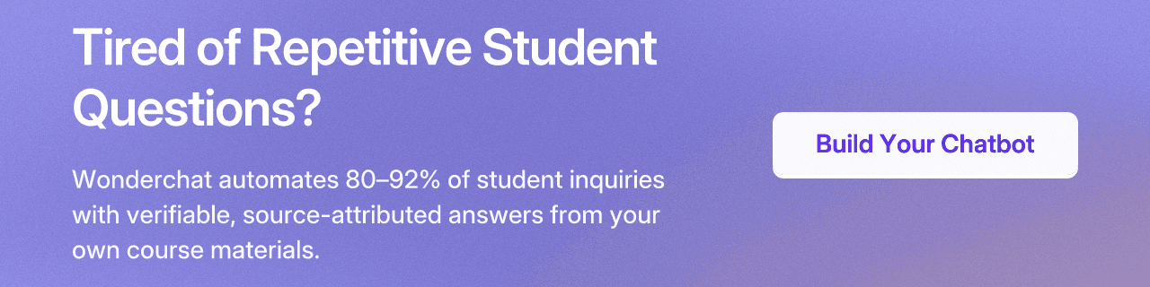 Tired of Repetitive Student Questions?
