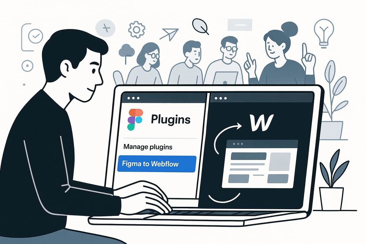 Setting Up the Figma to Webflow Plugin and App: Step-by-Step