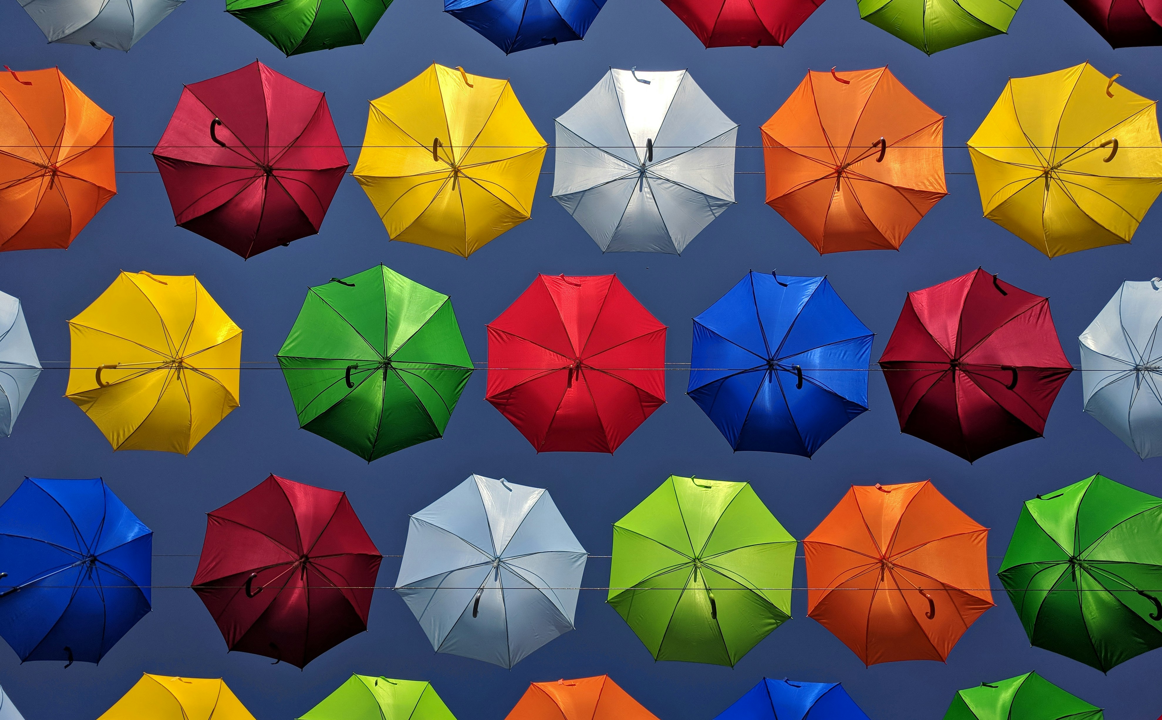 different umbrella colors - Getting Your Colors Done