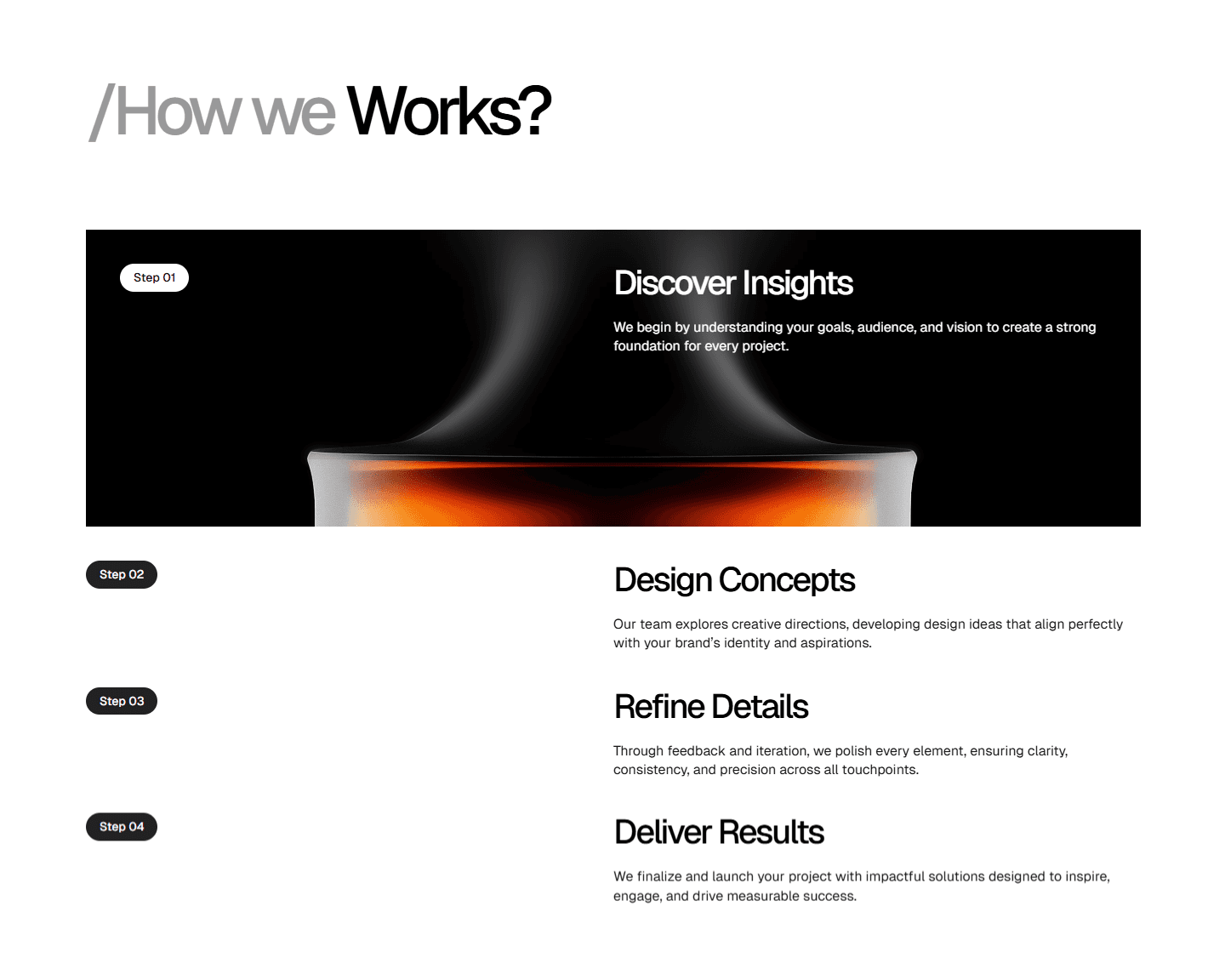 Framer How it Works Section Component