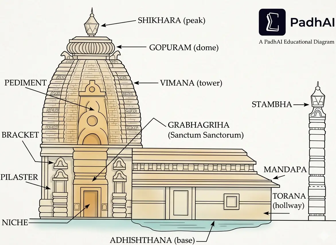 Features of Dravidian Temples