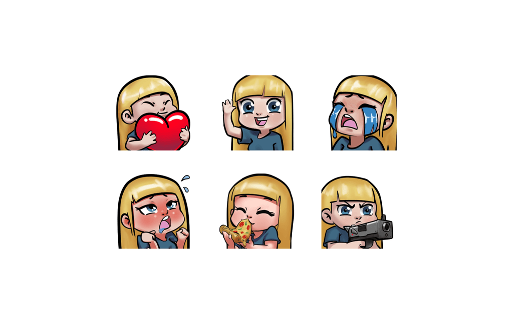 Twitch Emotes - Custom Designs