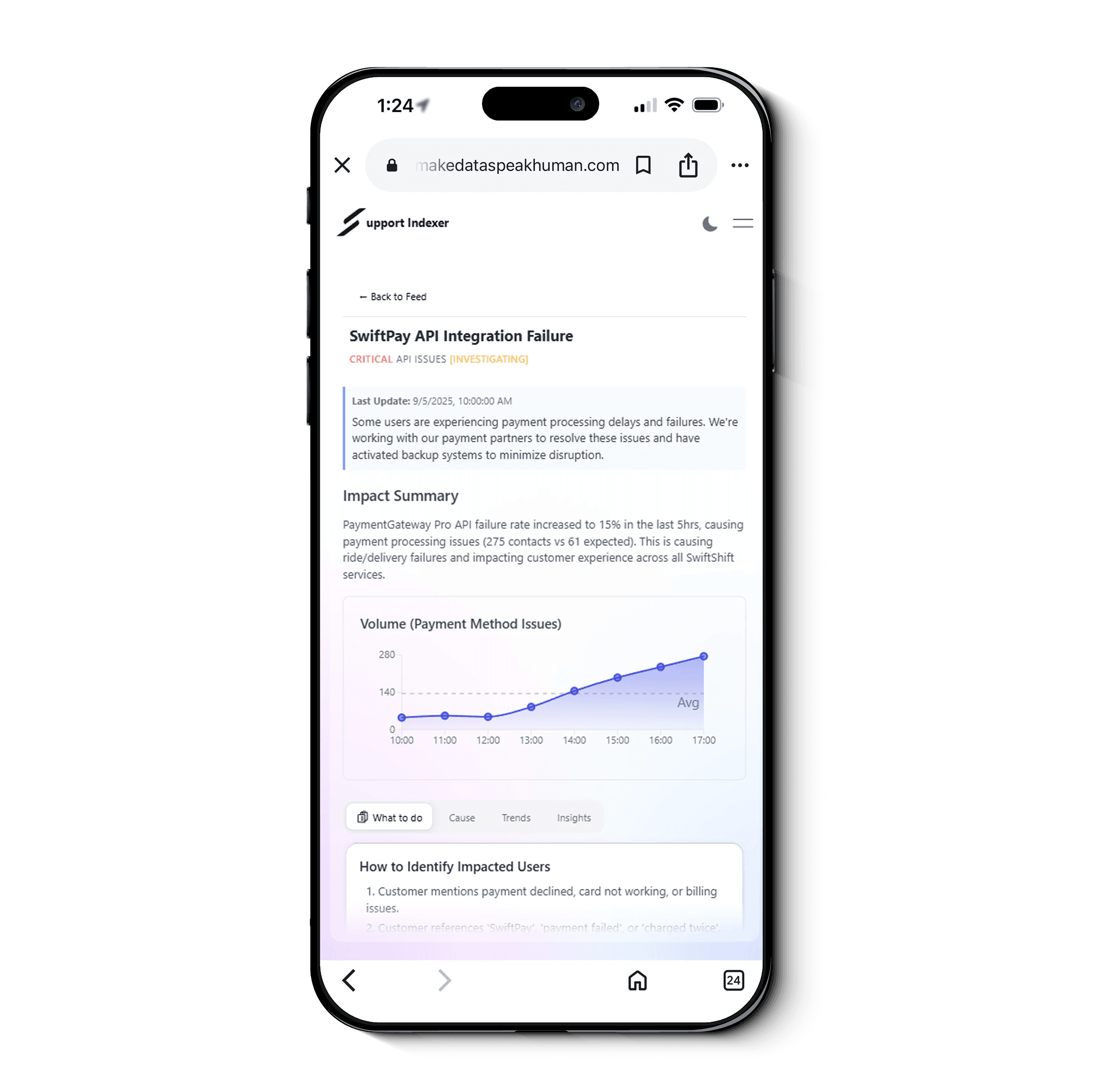 A mockup of Freelio's mobile app