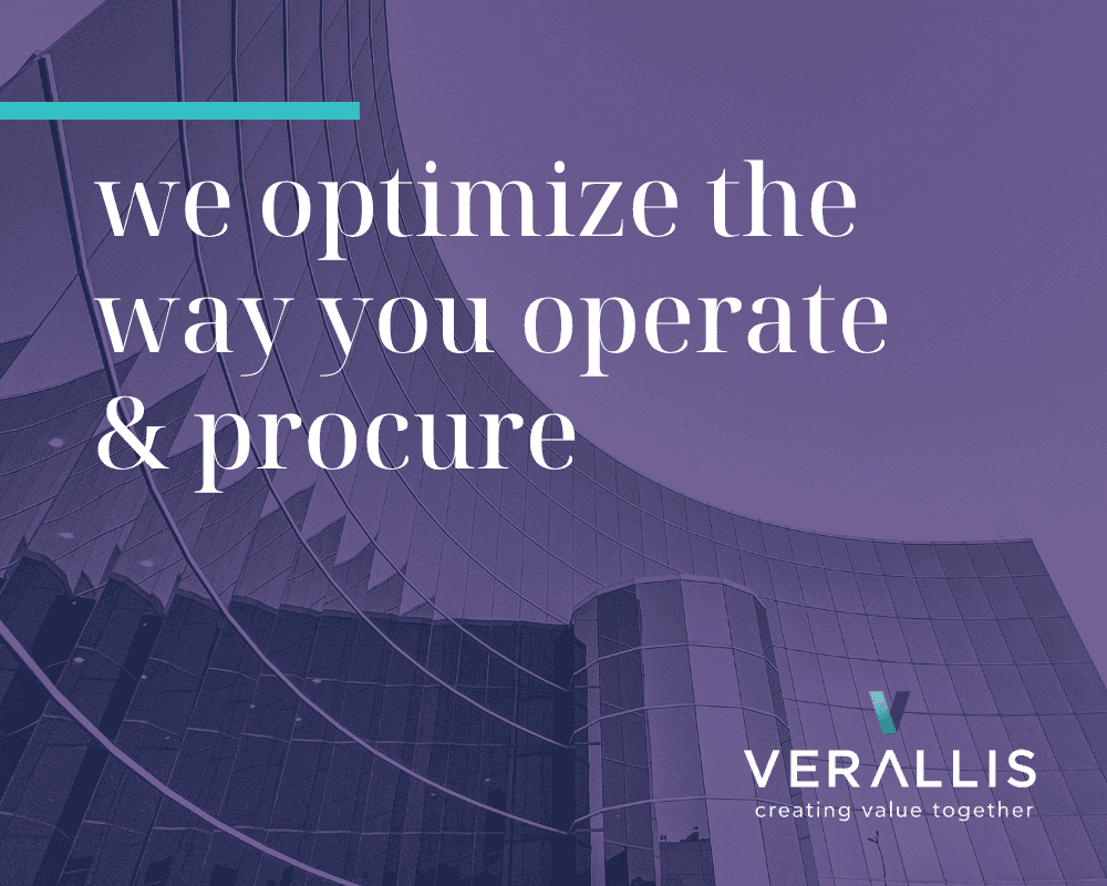 VERALLIS brand communication visual, emphasizing strategic positioning and message clarity