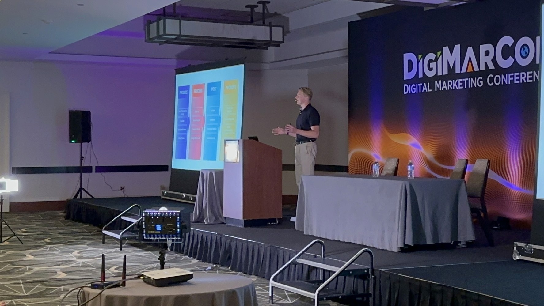 Danny Leibrandt speaking at digimarcon