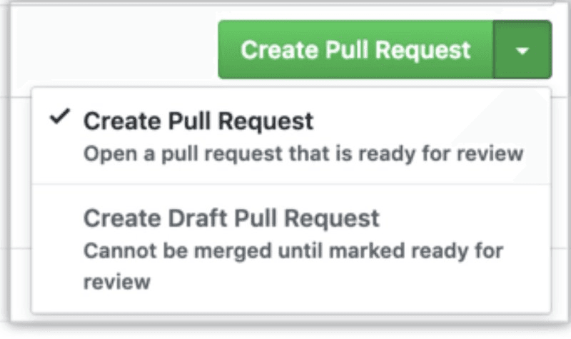 Large 'create pull request' image