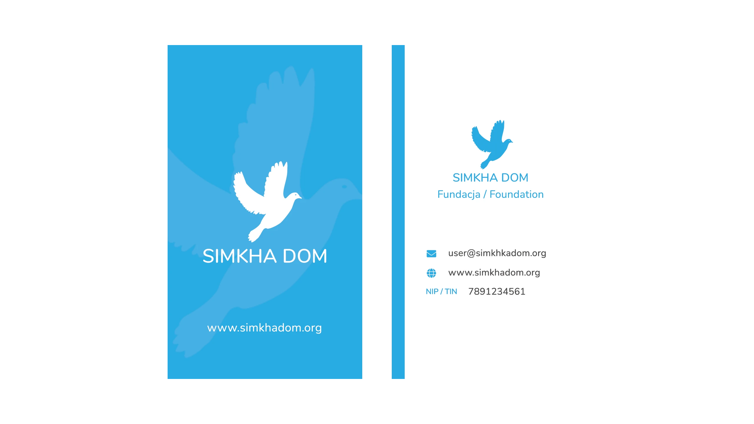 Simkha Dom Foundation Business Cards 01