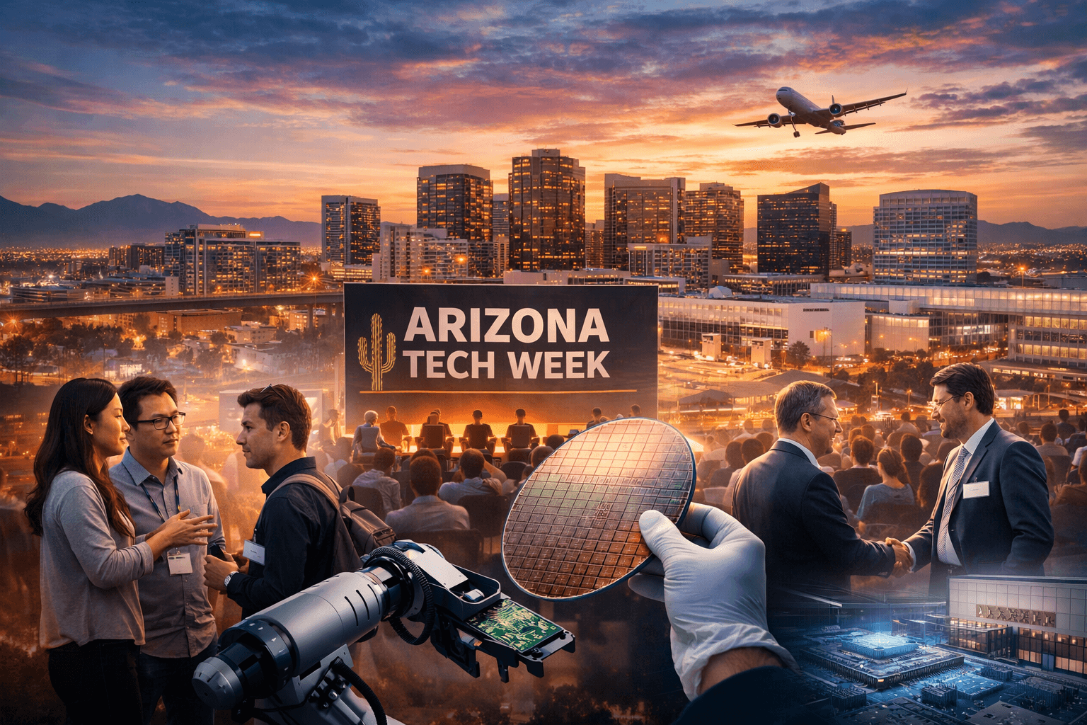 a black and white living room with a large tv