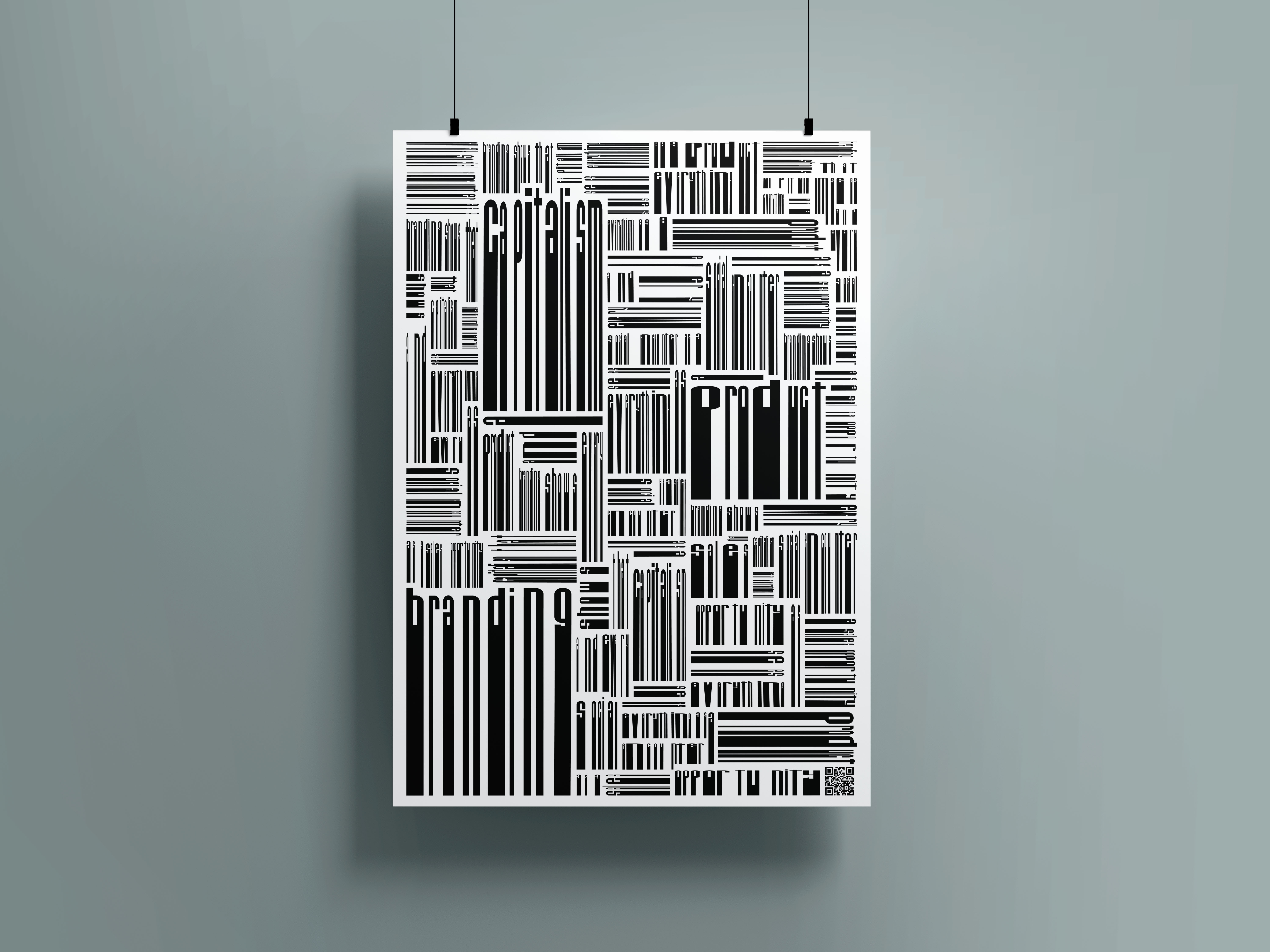 poster designer as brander