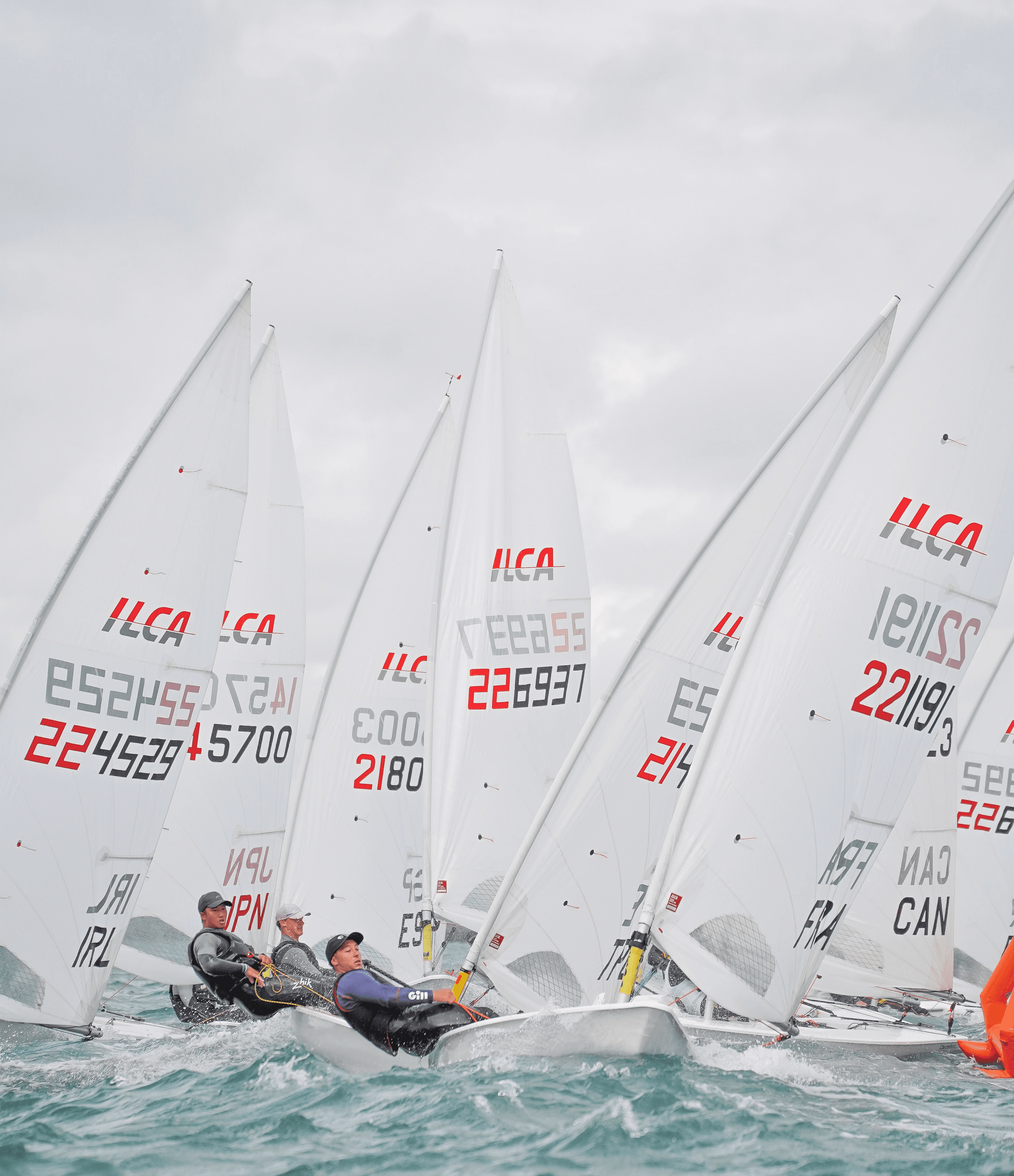 Two men greeting with hand