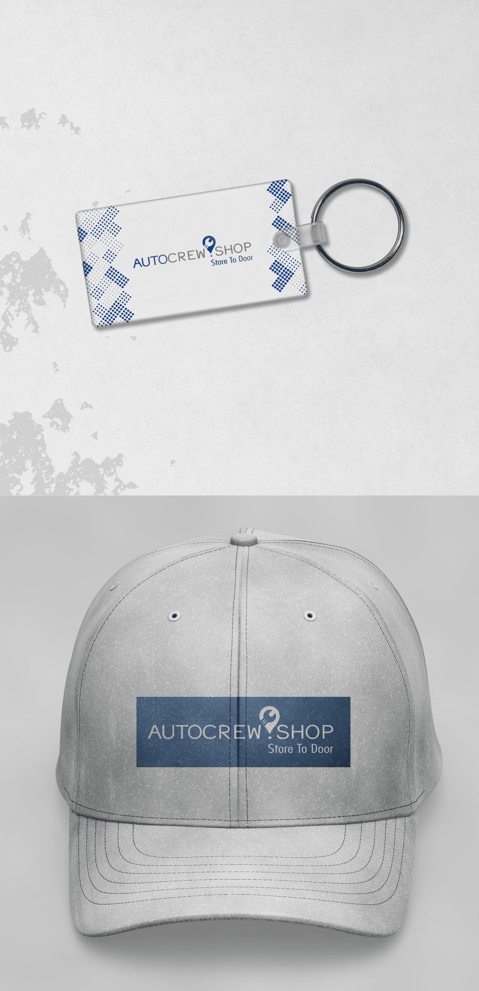 Mockup Applications of Logo of AutoCrew.Shop
