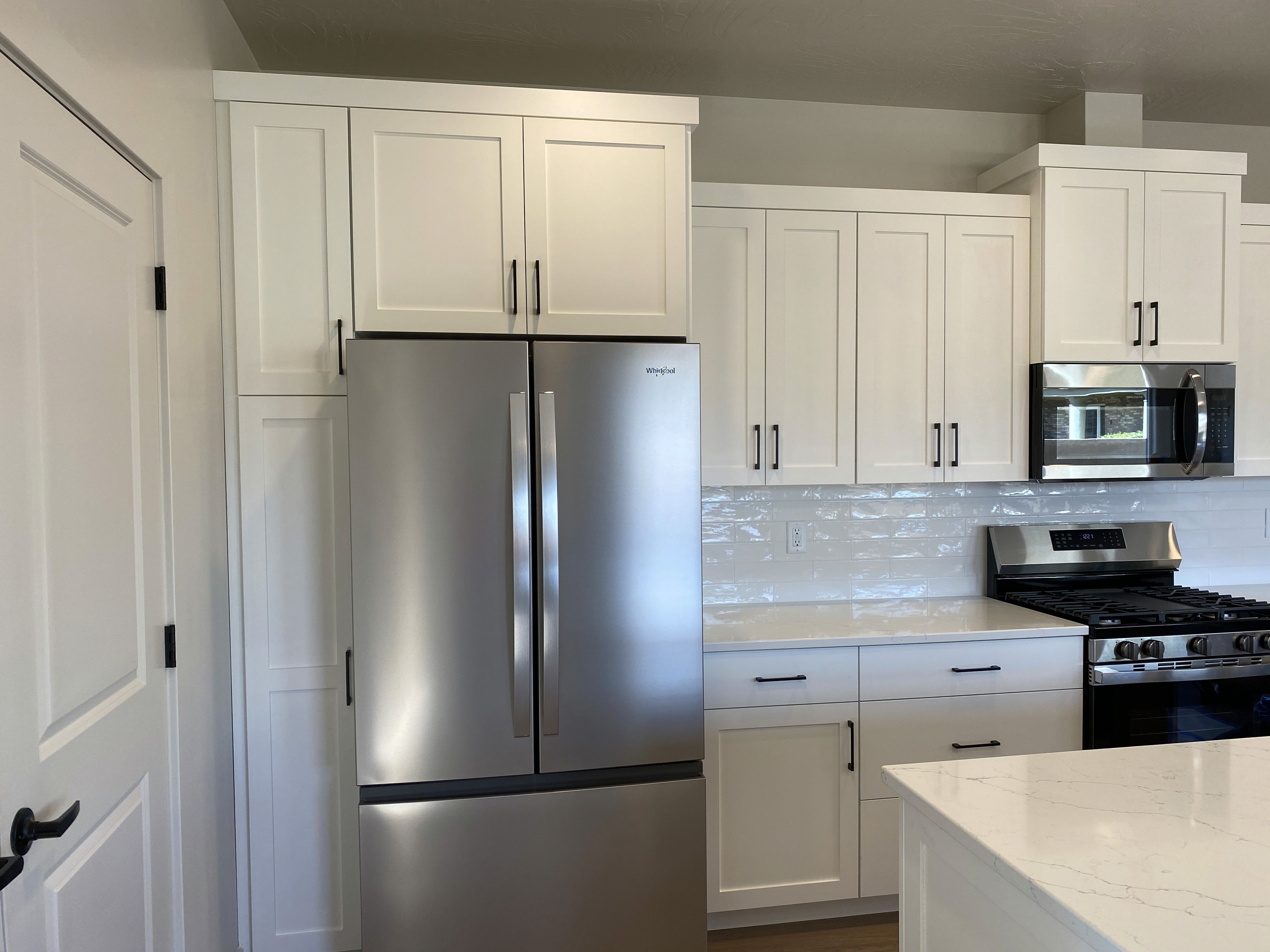 Kitchen in a Hurricane, Utah duplex with modern cabinetry and open layout.