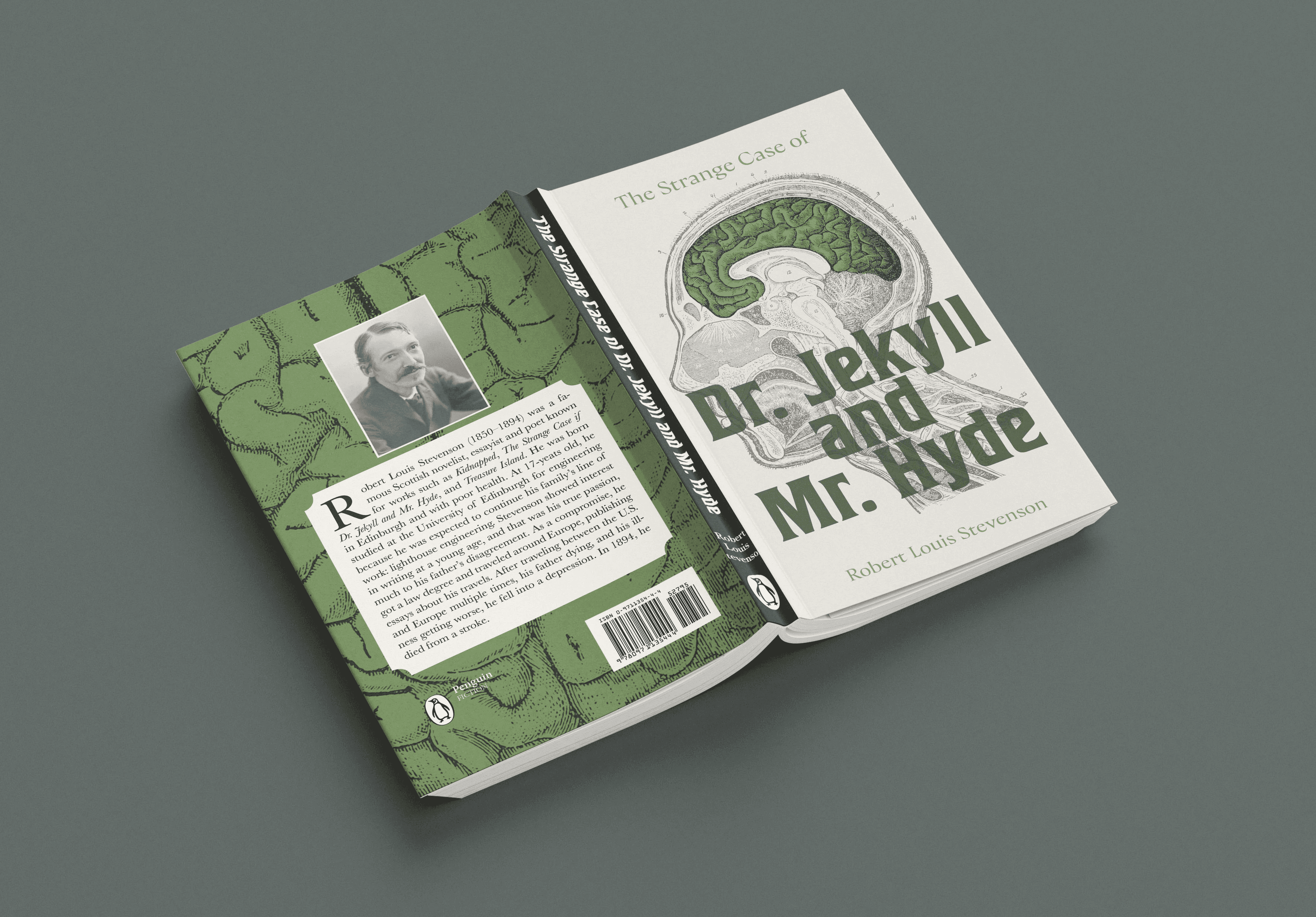 Front and back cover mock up