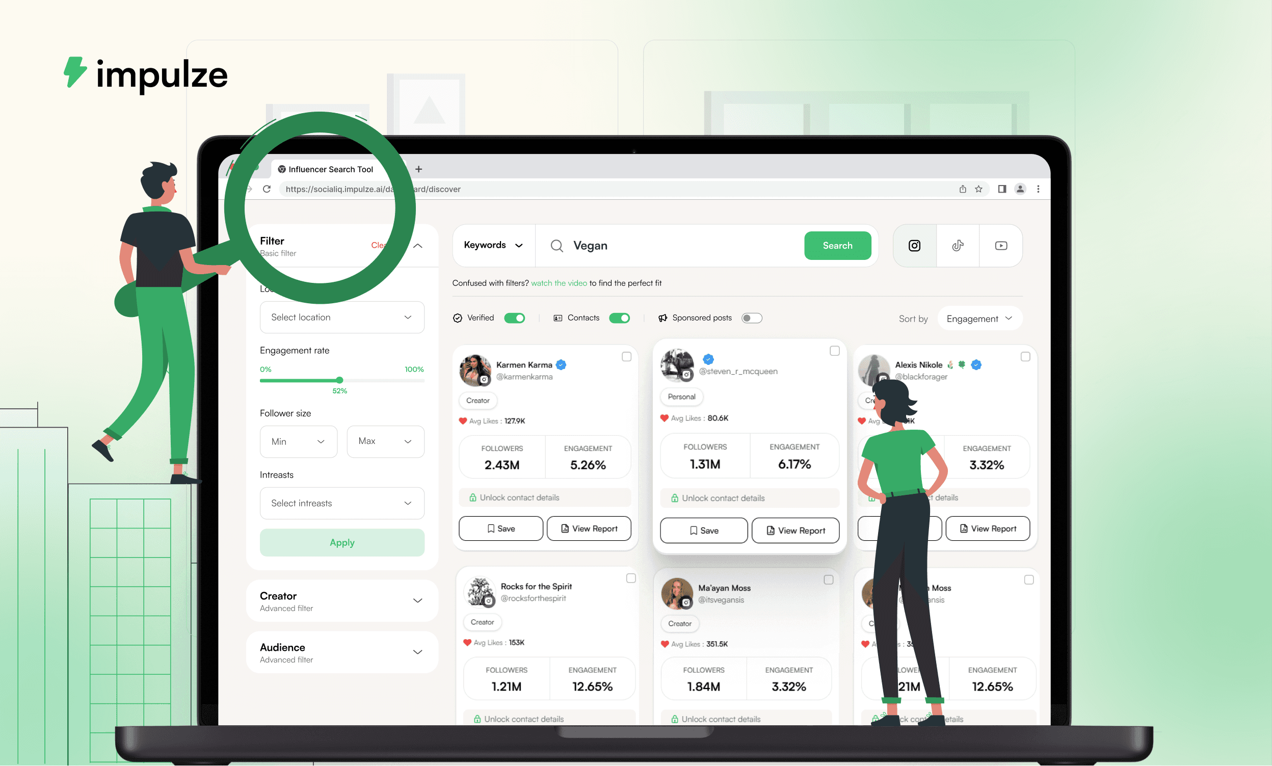  Influencer Search Tool Illustration 