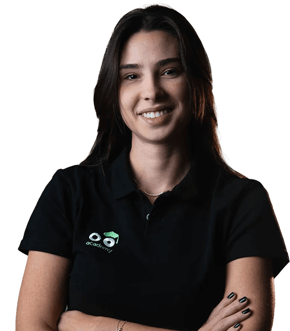 woman in blue crew neck t-shirt smiling