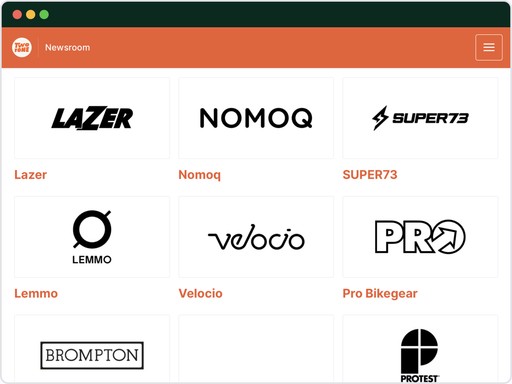 Twotone list of partners