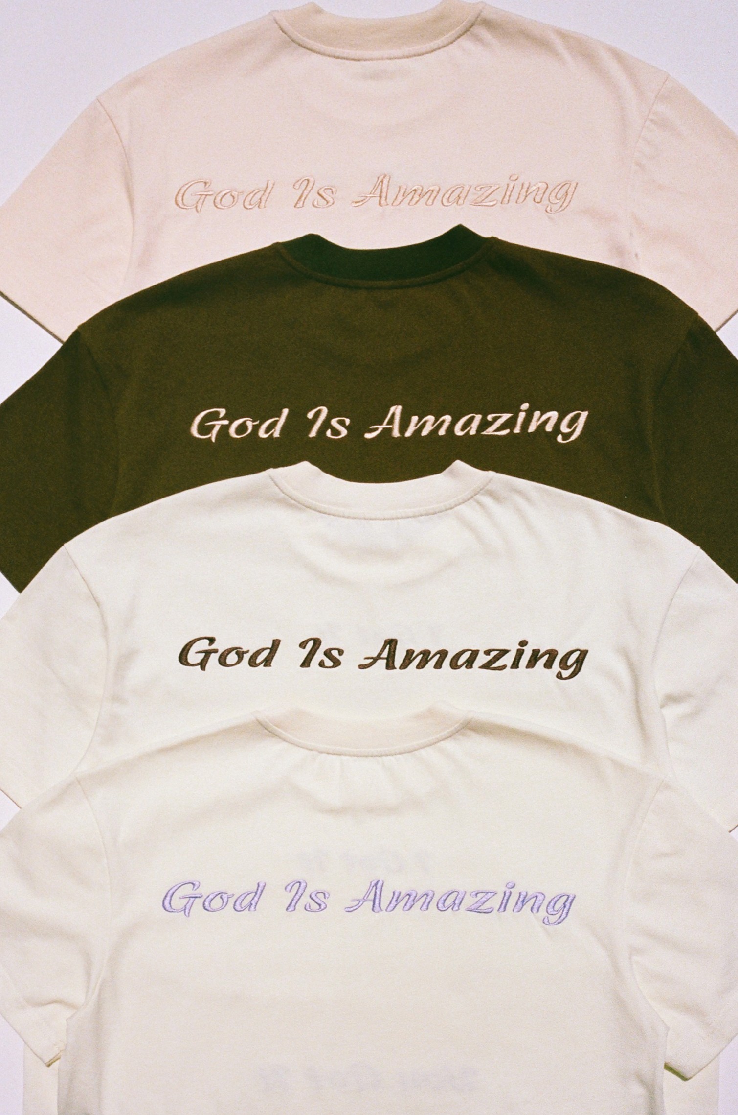 Highlighting text on the back of the t shirt