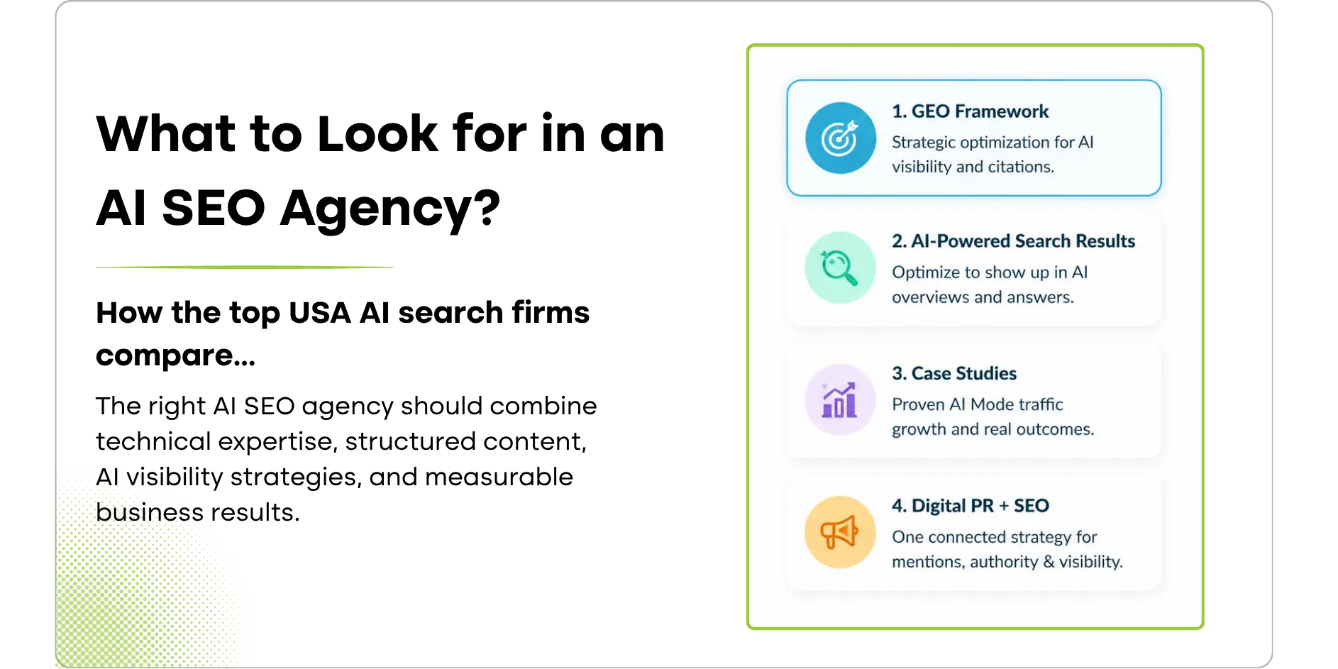 Best AI SEO Companies + Services in US (AEO/GEO) - Best AEO Agencies in USA