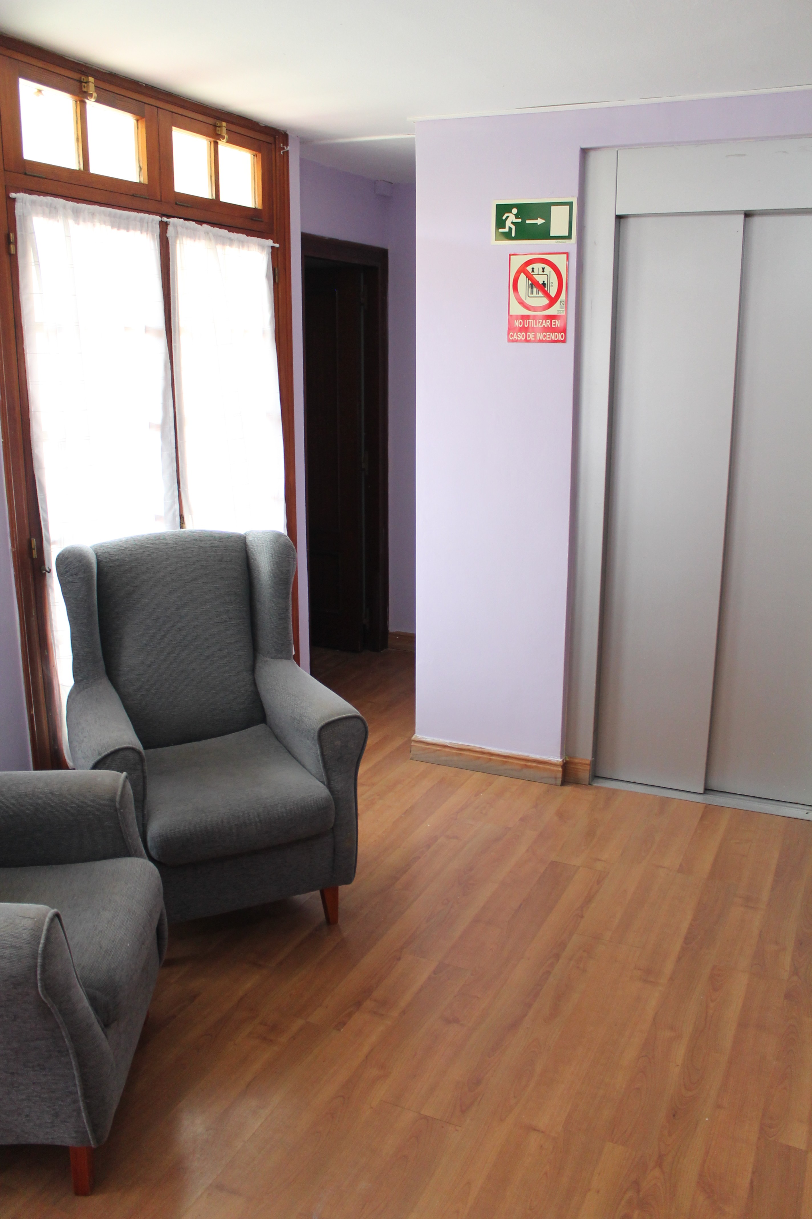 Material profesional de fisioterapia geriátrica en Residencia Ruach