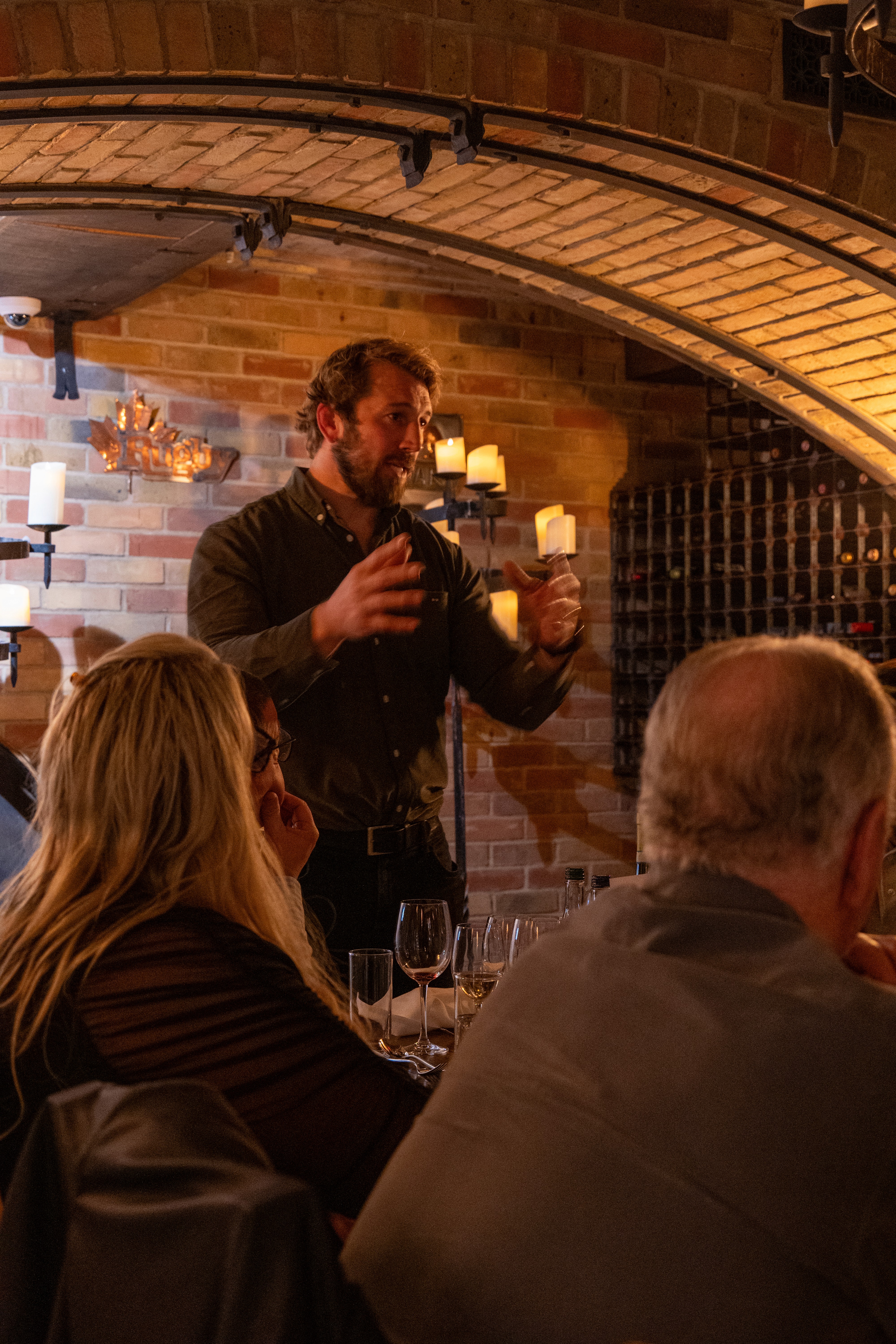 Chris Robshaw Twickenham Wine Cellar
