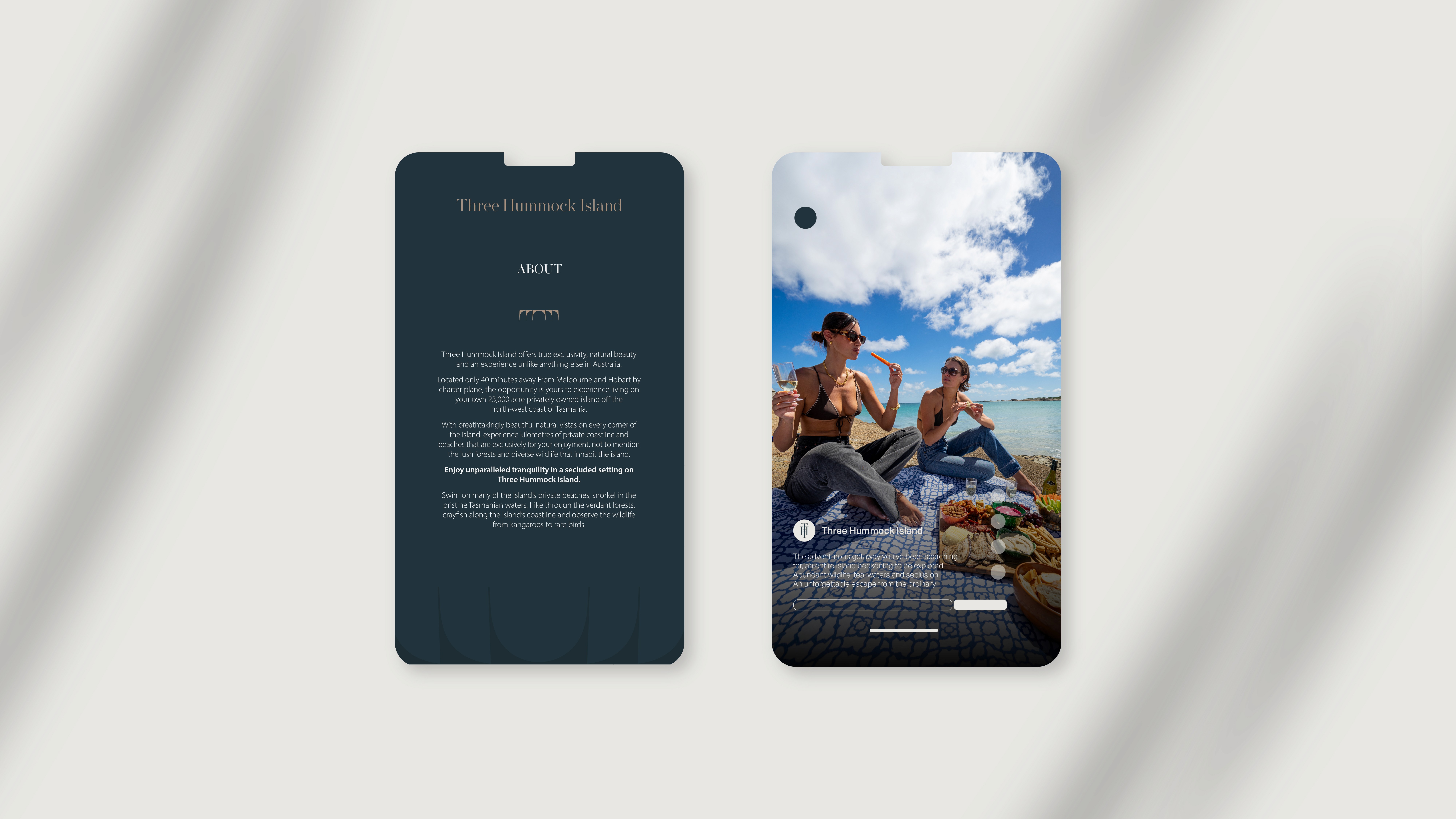 Three Hummock Island (Tasmania) - Branding and visual identity - Social Media