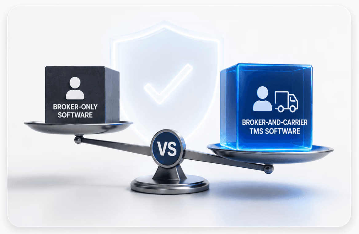 TMS Software: Broker-and-Carrier TMS or Broker-Only? A Guide for Freight Brokers