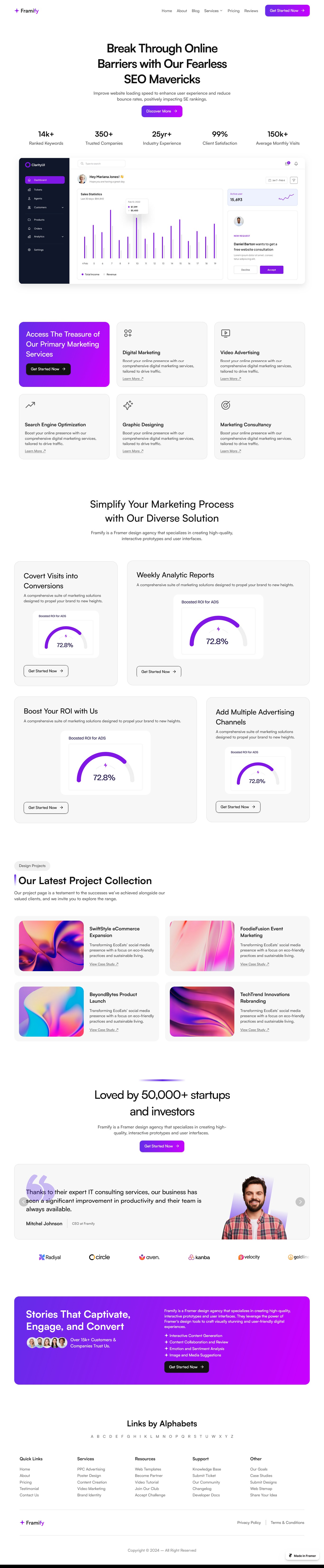 Framer Home Page v4