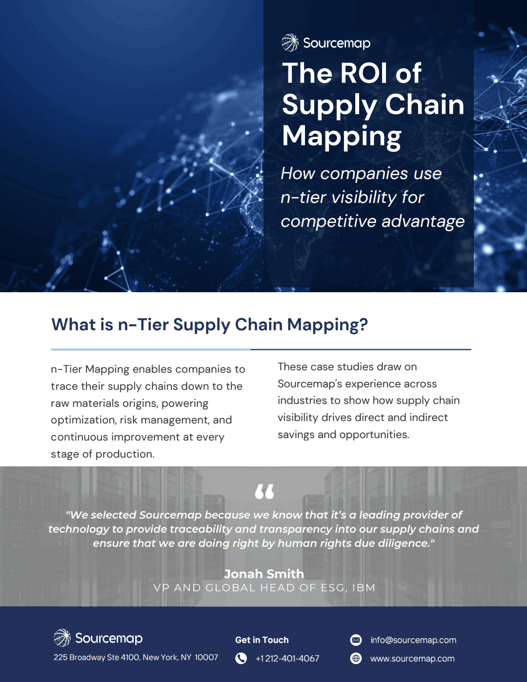 ROI of Supply Chain Mapping eBook