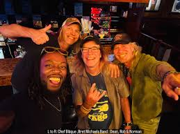 Friends smiling in group photo