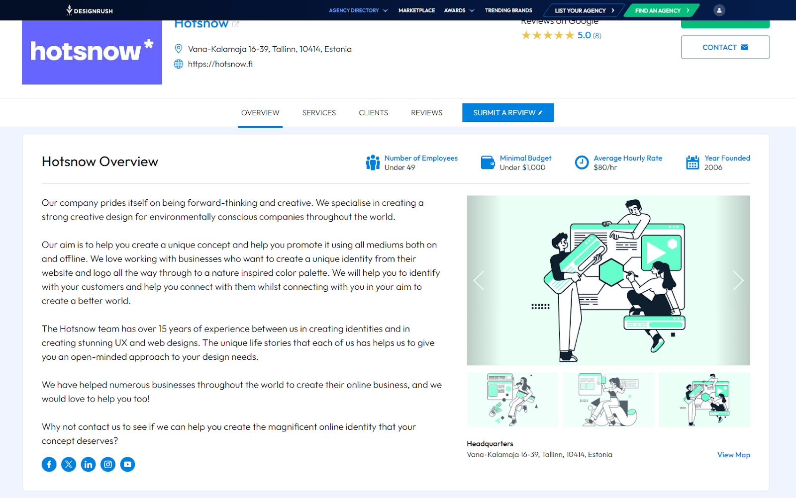 Hotsnow One of the Best UX Agencies in Europe
