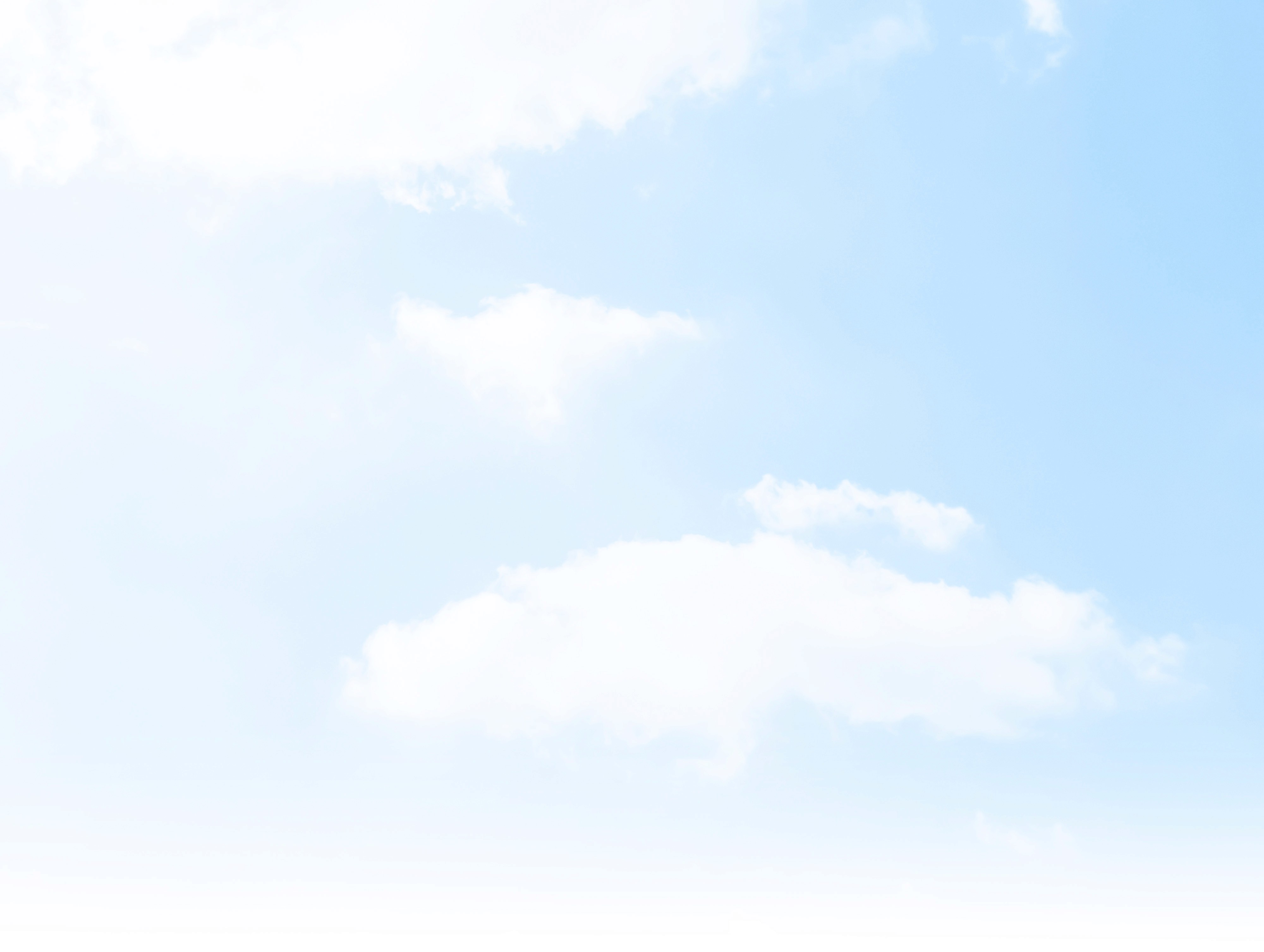 Subtle cloud background